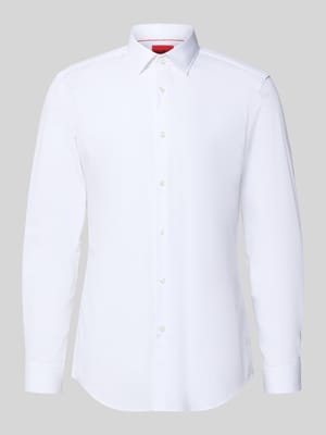 Koszula biznesowa o kroju slim fit z czystej bawełny model 'KOEY' Shop The Look MANNEQUINE