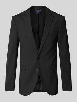 Slim fit 2-knoops colbert met klepzakken Shop The Look MANNEQUINE