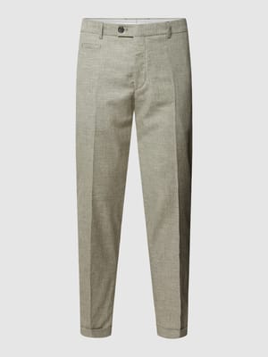 Stoffhose mit Bügelfalten Modell 'Luc' Shop The Look MANNEQUINE