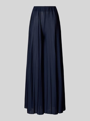 Wide Leg Stoffhose mit gelegten Falten Modell 'Samantha' Shop The Look MANNEQUINE