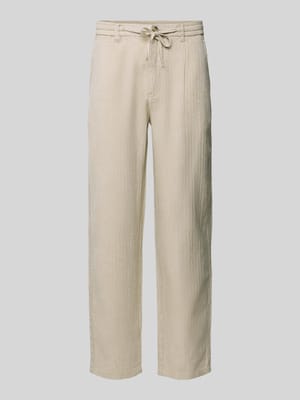 Relaxed Fit aus Baumwoll-Leinen-Mix mit Eingrifftaschen Shop The Look MANNEQUINE