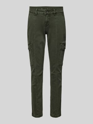 Slim Fit Cargohose mit Gürtelschlaufen Shop The Look MANNEQUINE