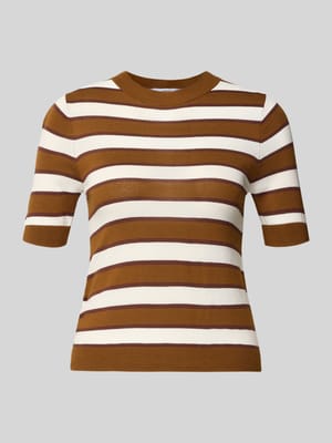 Strickshirt mit Rundhalsausschnitt Modell 'COPENH' Shop The Look MANNEQUINE