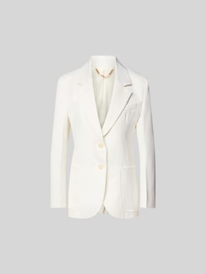 Blazer aus Woll-Mix mit Brusttasche Shop The Look MANNEQUINE