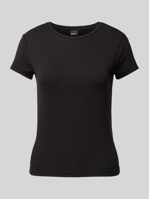 T-Shirt mit Rundhalsausschnitt Shop The Look MANNEQUINE