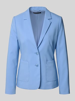 Żakiet o kroju slim fit z kołnierzem z połami Shop The Look MANNEQUINE