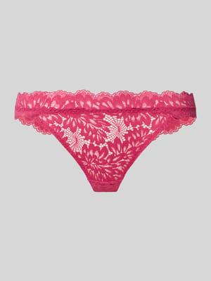 Slim Fit String aus floraler Spitze Modell 'Lime' Shop The Look MANNEQUINE