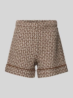 Wide Leg Shorts in Bouclé-Optik Shop The Look MANNEQUINE