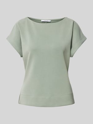 T-Shirt mit U-Boot-Ausschnitt Modell 'GIWARI' Shop The Look MANNEQUINE