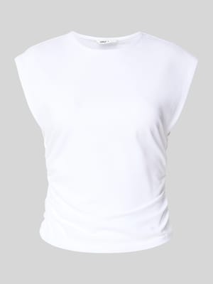 Slim Fit T-Shirt aus Baumwoll-Mix Modell 'MIRA' Shop The Look MANNEQUINE