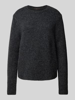 Gebreide pullover met ronde hals Shop The Look MANNEQUINE