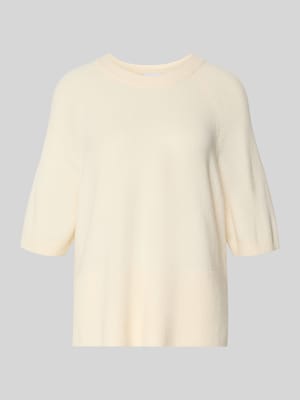 Gebreide pullover met 1/2-mouwen Shop The Look MANNEQUINE