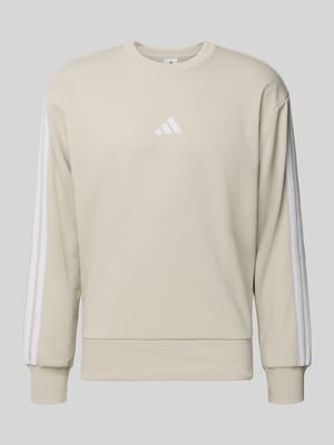 Sweatshirt mit Label-Stitching Shop The Look MANNEQUINE