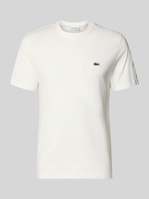 Regular Fit T-Shirt aus reiner Baumwolle Shop The Look MANNEQUINE