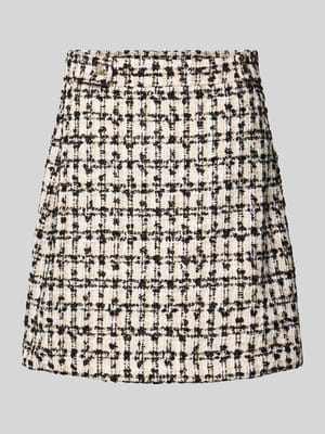Minirock mit Label-Detail Modell 'Scara' Shop The Look MANNEQUINE