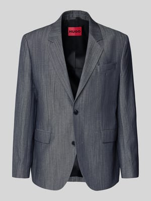 Marynarka w kroju nowoczesny z mieszanka żywej wełny i lnu model 'KARLO243X' Shop The Look MANNEQUINE