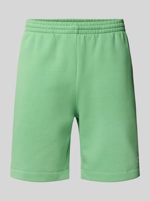 Regular fit sweatshorts met logobadge Shop The Look MANNEQUINE