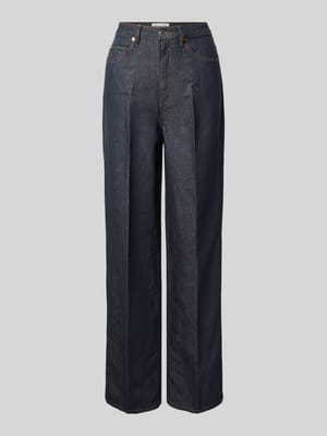 Loose Fit Jeans aus Baumwoll-Leinen-Mix Modell 'TOLVA LONG' Shop The Look MANNEQUINE
