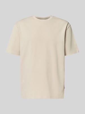 Oversized T-Shirt mit Rundhalsausschnitt Shop The Look MANNEQUINE