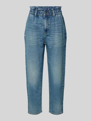 Regular Fit Jeans mit Rüschenbesatz Shop The Look MANNEQUINE