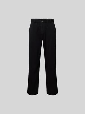 Straight Fit Jeans mit elastischem Bund Shop The Look MANNEQUINE
