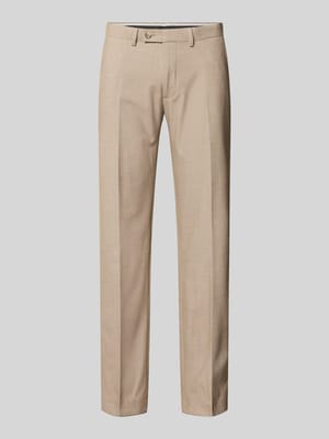 Pantalon met persplooien en achterzakken Shop The Look MANNEQUINE