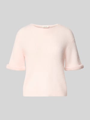 Gebreide pullover met ribboorden, model 'NENYBAY' Shop The Look MANNEQUINE