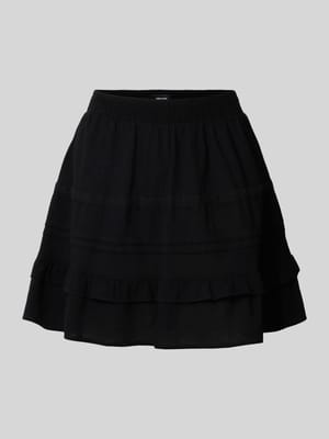 Ausgestellter Mini-Rock aus reiner Baumwolle Modell 'PRETTY' Shop The Look MANNEQUINE