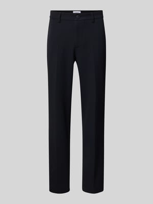 Regular fit pantalon met riemlussen Shop The Look MANNEQUINE