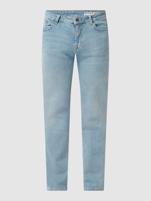 Straight Fit Jeans mit Stretch-Anteil Shop The Look MANNEQUINE