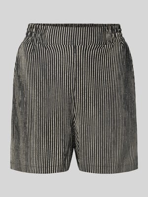 Relaxed Fit Shorts mit Strukturmuster Shop The Look MANNEQUINE