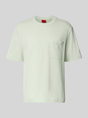 Regular Fit T-Shirt aus reiner Baumwolle Modell 'DARRO' Shop The Look MANNEQUINE