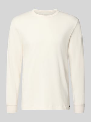 Regular Fit Langarmshirt aus reiner Baumwolle Shop The Look MANNEQUINE