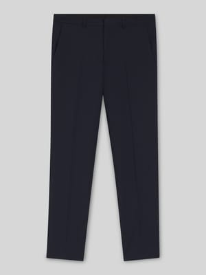 Slim Fit Anzughose aus Woll-Mix Modell 'HESTEN' Shop The Look MANNEQUINE