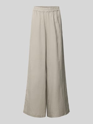 Leinenhose mit elastischem Bund curated by Anna Schürrle Shop The Look MANNEQUINE