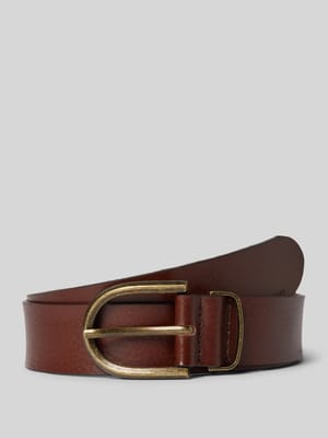 Ledergürtel mit Dornschließe Shop The Look MANNEQUINE