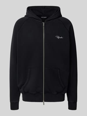 Sweatjack met tweewegsritssluiting, model 'Signar Terry' Shop The Look MANNEQUINE
