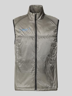 Bodywarmer met logo en opstaande kraag model 'HALO SABER' Shop The Look MANNEQUINE