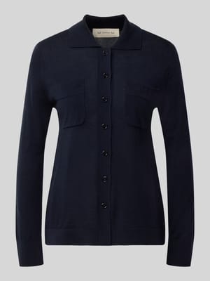 Strickjacke aus reiner Schurwolle Modell 'DETTO' Shop The Look MANNEQUINE