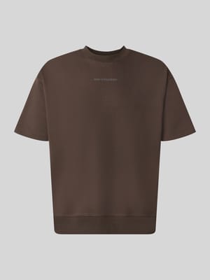 Koszulka o kroju boxy fit z mieszanki bawełny Shop The Look MANNEQUINE