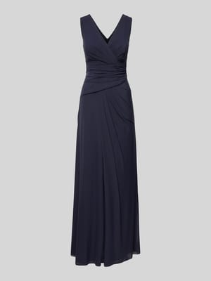 Abendkleid in Wickel-Optik Shop The Look MANNEQUINE