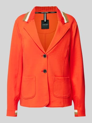 Slim fit blazer met steekzakken Shop The Look MANNEQUINE