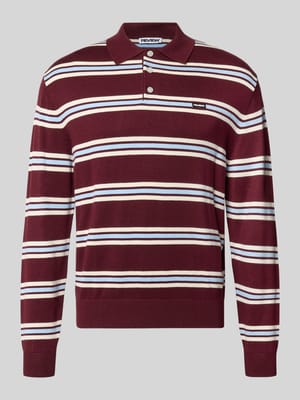 Strickpullover mit Polokragen Shop The Look MANNEQUINE