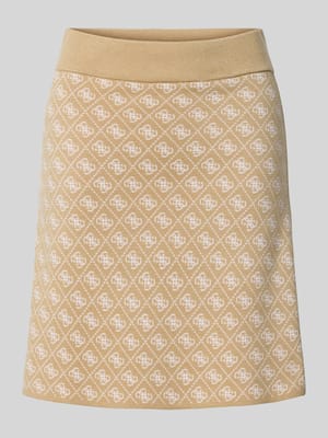 Minirok met elastische band, model 'AUBREY' Shop The Look MANNEQUINE