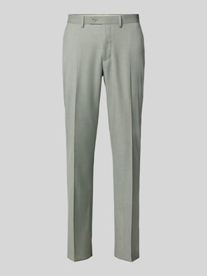 Spodnie garniturowe z kantami i kieszeniami z tyłu Shop The Look MANNEQUINE