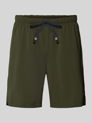 Regular Fit Shorts mit Logo-Print Shop The Look MANNEQUINE