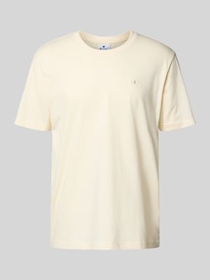 T-Shirt mit Logo-Stitching Modell 'ICONS' Shop The Look MANNEQUINE