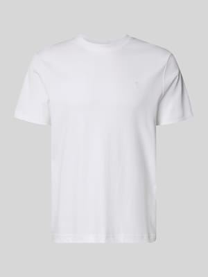 Modern Fit T-Shirt aus reiner Baumwolle Modell 'Priamo' Shop The Look MANNEQUINE