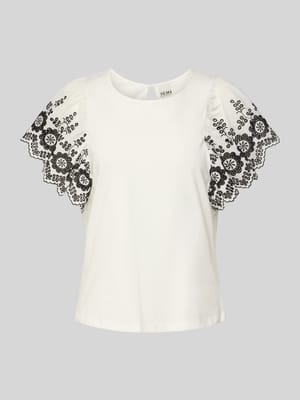 T-Shirt mit Rundhalsausschnitt Modell 'MALUI' Shop The Look MANNEQUINE