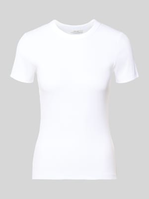 Regular Fit T-Shirt aus Baumwoll-Mix Shop The Look MANNEQUINE